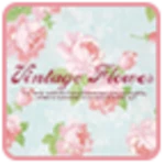 vintage flower go launcher ex android application logo